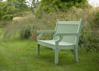 Milton Bench 3 seater - green Milton Bench 3 seater - green